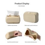 Tissue Box Holder Manufacturer - Strong Suction Cup No-Drill Dispenser