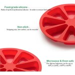 Cake Mold Factory - 8-Compartment Triangle Silicone Mold