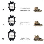 Snow Shoe Covers Manufacturer - 19-Tooth Stainless Steel Ice Claws