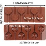 Lollipop Mold Manufacturer - Silicone Doughnut Hard Candy Mold