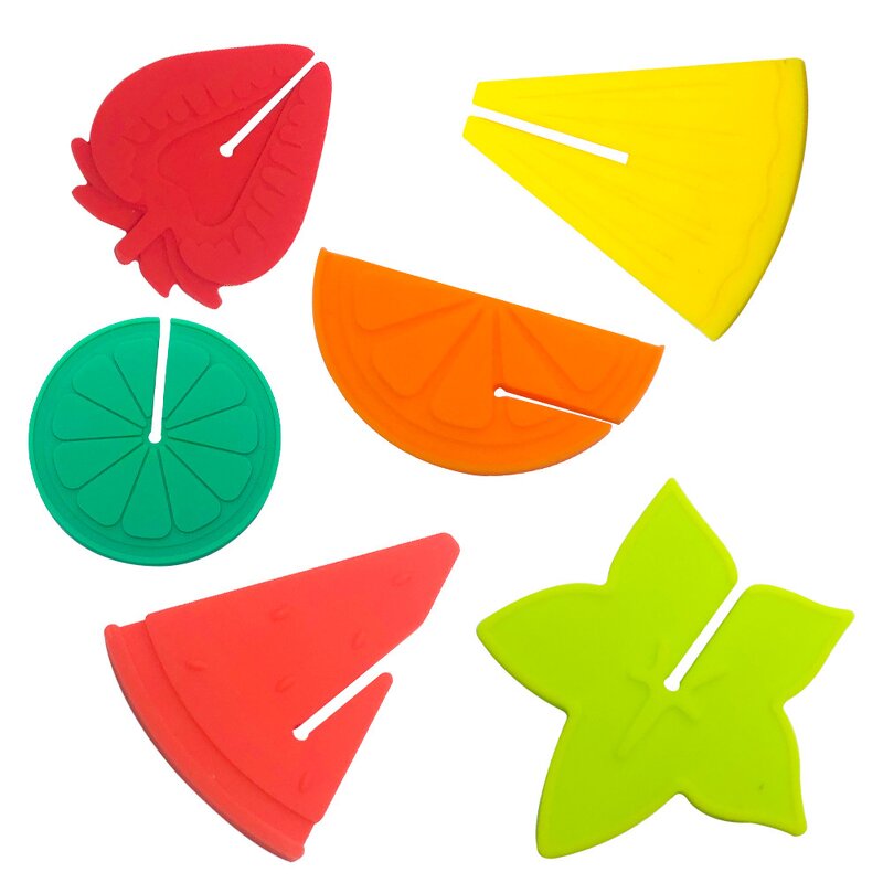 Wine Glass Identifiers Supplier - Fun Fruit Shaped Silicone Markers