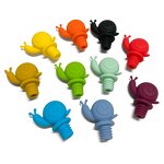Wine Stopper Supplier - 3D Snail Silicone Bottle Cork Seal