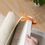 Bookmark Supplier - Auto-Page-Follow Silicone Reading Tracker