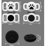 AirTag Dog Collar Case Supplier - Waterproof Pet Claw Design Sleeve