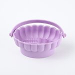 Makeup Brush Cleaner Manufacturer - Silicone Bowl with Drying Rack