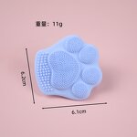 Face Wash Brush Supplier - Cat Claw Design Silicone Cleansing Brush