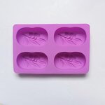 Silicone Mold Factory - 4 Cavity Olive Tree Food Safe Baking Mold