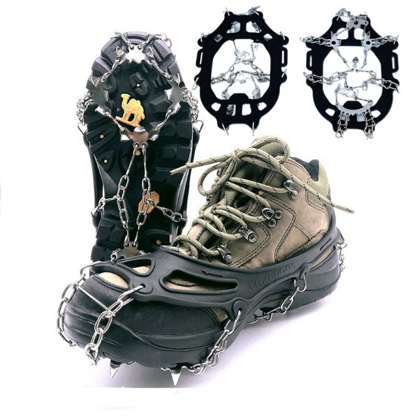 Ice Cleats Factory - 18-Tooth Steel Chain Snow Grips