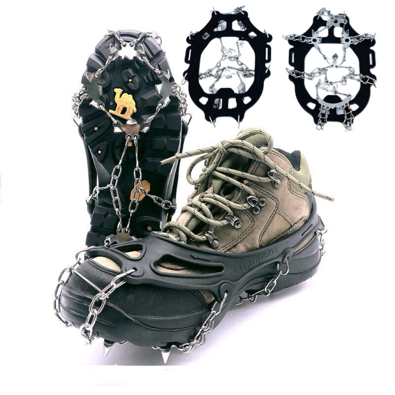 Ice Cleats Factory - 18-Tooth Steel Chain Snow Grips