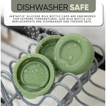 Milk Bottle Cap Supplier - 48mm Silicone Replacement Leak Resistant Lid