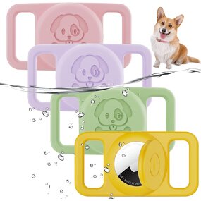 AirTag Collar Holder Supplier - Waterproof Hidden Loop Tracker Case