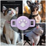 AirTag Pet Holder Supplier - Soft Protective Collar Case