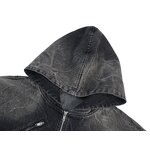 Zip Hoodie Factory - Custom Acid Wash Techwear Batik Hoodie