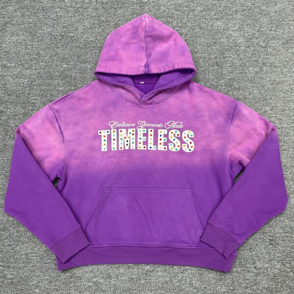 Unisex Sweatshirt Factory - Custom Sun Faded Flare Hoodie