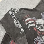 Men's Hoodie Factory - Custom Vintage Heavyweight DTG Streetwear Hoodie