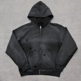 Men's Hoodie Factory - Custom 500GSM Acid Wash French Terry Hoodie