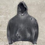 Men's Hoodie Factory - Custom Distressed Heavyweight French Terry