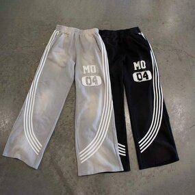 Sweatpants Factory - Custom High Waist Baggy Track Pants