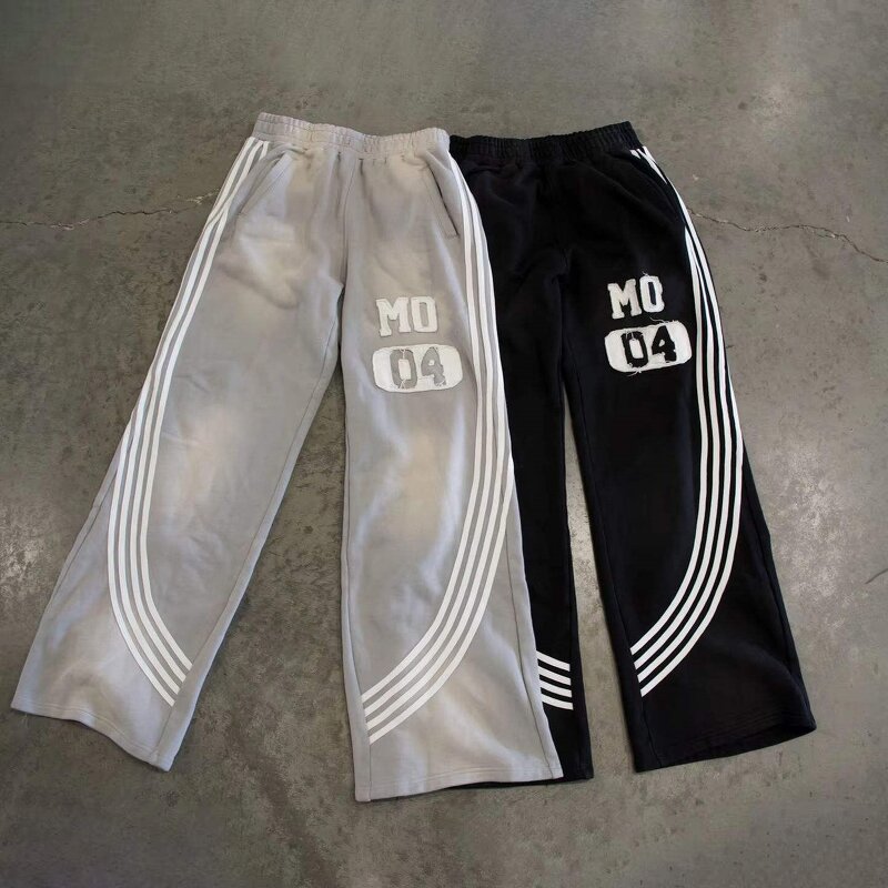 Sweatpants Factory - Custom High Waist Baggy Track Pants