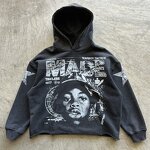 Men's Hoodie Factory - Custom Vintage Boxy Heavyweight Hoodie
