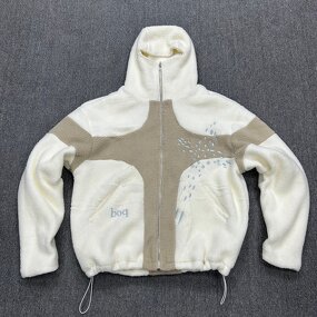 Sherpa Jacket Factory - Custom Wool Blend Zip Up Hoodie