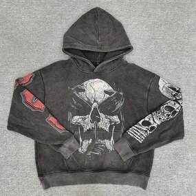 Men's Hoodie Factory - Custom Vintage Heavyweight DTG Streetwear Hoodie