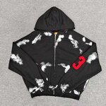 Men's Hoodie Factory - Custom Heavyweight Acid Wash Embroidered Hoodie