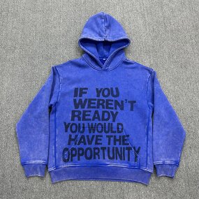 Pullover Hoodie Factory - Custom Acid Wash French Terry Streetwear