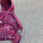 Men's Hoodie Jacket Factory - Custom Thermal Waffle Distressed Hoodie