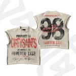 Men's Tank Top Factory - Custom Acid Wash Muscle Shirt