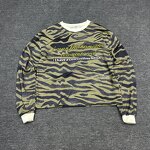 Long Sleeve T-Shirt Factory - Custom Vintage Camo Cropped Tee