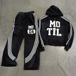 Sweatpants Factory - Custom High Waist Baggy Track Pants