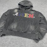 Men's Hoodie Factory - Custom Cropped DTG Print Lightweight Hoodie