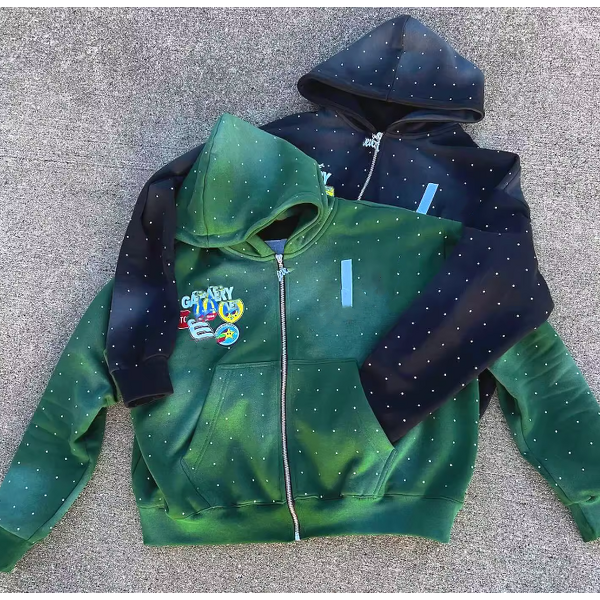 Men's Zip Hoodie Factory - Custom Heavyweight French Terry Streetwear