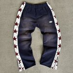 Men's Sweatpants Factory - Custom Acid Wash Zip Ankle Pants