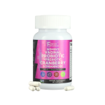 Vaginal Probiotics for Women with Cranberry D-Mannose Prebiotics Support Feminine Health Urinary Tract Cleanse 60 Capsules