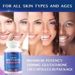 60 Vegan Capsules Skin Whitening Capsules Effective for Skin Lightening Supplement Skin Whitening Plant Extracts