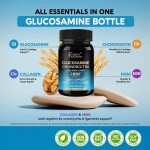 Glucosamine Chondroitin Supplement Bone Nutrition and Lubricate Bone Joints Supplement for Relieving Joint Pain