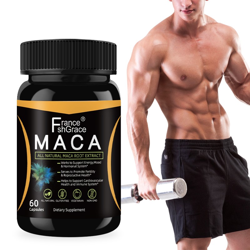 All Natural Maca Root Extract 60 Capsules All Natural Gluten Free Vegetarian Non Gmo Dietary Supplement