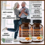 Oem Organic Herbal Turmeric Curcumin Capsules Supplement Joint & Healthy Inflammatory Support Curcumin Piperine Capsules