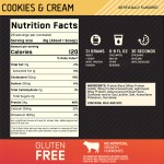 COOKIES CREAM Flavor Whey Protein Powder Healthcare Workout Supplement Muscle Building Whey Powder