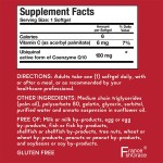 Coenzyme Q10 Supplement for High-Absorption, Powerful-Antioxidant, Support Heart & Energy-Production Coenzyme Q10