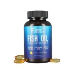 Supplement Omega 3 Fish Oil Soft Capsules 120 Count with EPA and DHA Heart Health Support for Adults