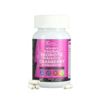 Women's Vaginal Prebiotic with Cranberry  D -Mannose 60 Capsules for Feminine Flora Balance Detox & Hormonal Support