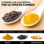 Premium Turmeric Curcumin Supplement with Organic Turmeric Extract Support Joint and Heart Health Turmeric Curcumin Capsules