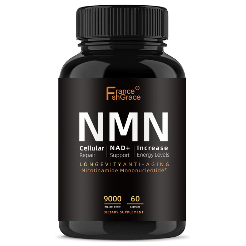 Hot Sales NAD+ Supplement for Anti Aging and Cell Regeneration Supports Cellular Energy Brain Muscle NAD NMN Capsules