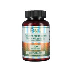 Calcium Magnesium Zinc D3 Supplement for Bone  Support Calcium 1000mg Magnesium 400mg Zinc 25mg   Vitamin D3 600 IU 300 Tablets