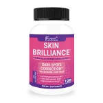 GSH Whitening Capsules 45000 Mcg Brightening Supplement Skin Tone Enhancer Targets Dark Spots Acne Marks Potent Antioxidant