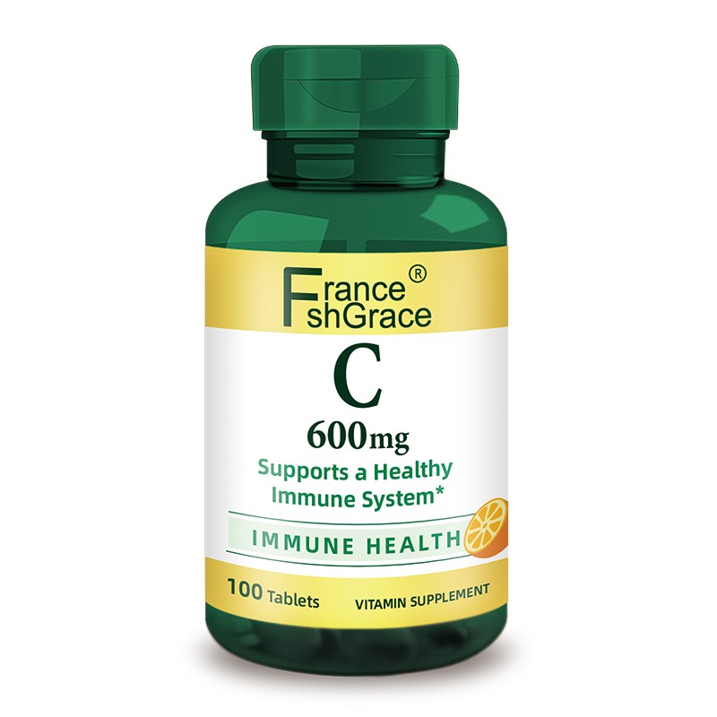Vitamin Supplement Supports Healthy Immune System Promotes Healthy Hair Skin and Nails Supports Vitamin C Tablets