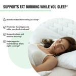 Night Time Fat Burner to Shred Carb Blocker & Weight Loss Support Supplements Support Metabolism  & Fall Asleep Fast 60 Capsules